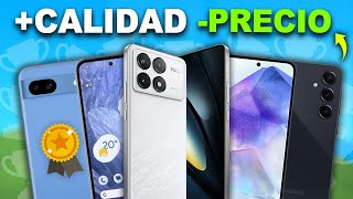 Top 5 MEJORES Celulares Gama Media Alta para 2025 [upl. by Anig]