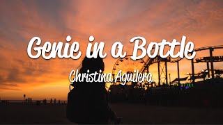 Christina Aguilera  Genie In A Bottle Lyrics [upl. by Ailahtan8]