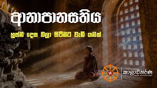 ආනාපානසතිය Anapanasathi [upl. by Htabazile]