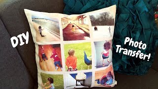 How to Photo Transfer Photos to Fabric [upl. by Pare]