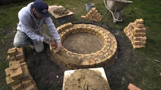 How to build a FIRE PIT in your garden [upl. by Aron]