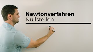 Newtonverfahren Newtonsches Näherungsverfahren Gleichungen lösen  Mathe by Daniel Jung [upl. by Dylana]