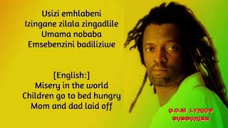 Lucky Dube  Usizi Lyrics [upl. by Harday]