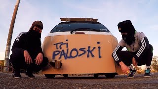 Tripaloski Videoclip  Tri Poloski Three Stripes car  Tunning Hard Bass [upl. by Labaw9]