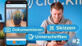 2 Dokumentieren amp Actionsbuttons  Für Mitarbeiter  TOUR DURCH DIE APP [upl. by Ponton]