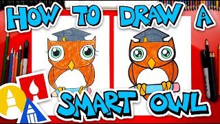 How To Draw A Smart Owl [upl. by Fusuy]