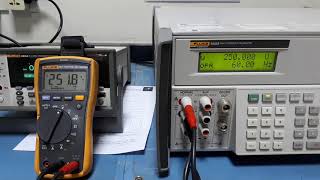 Fluke Multimeter calibration [upl. by Manuela]