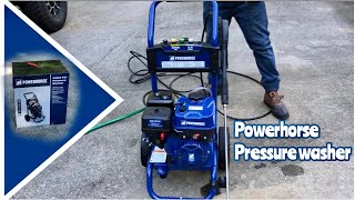 PowerHorse 3200 Psi Pressure Washer 212cc UNBOXING REVIEW [upl. by Akemat]