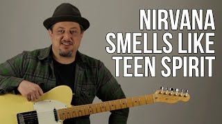 Nirvana Smells Like Teen Spirit Guitar Lesson  Tutorial [upl. by Roxi]