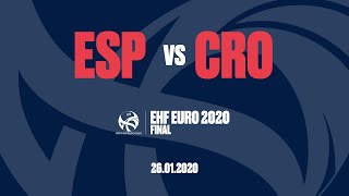 RELIVE  Spain vs Croatia  Final  Mens EHF EURO 2020 [upl. by Lira616]