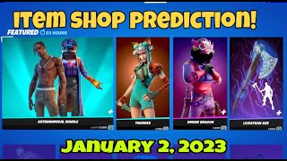 January 2 2023  Fortnite Item Shop Prediction [upl. by Nylorahs]