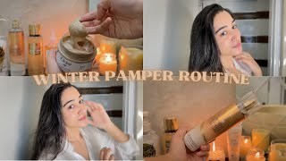 Winter Pamper Routine  Winter skincare  bodycare [upl. by Elum]