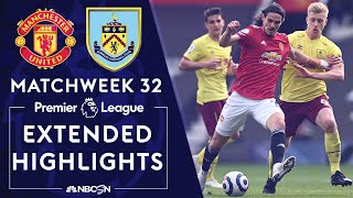 Manchester United v Burnley  PREMIER LEAGUE HIGHLIGHTS  4182021  NBC Sports [upl. by Yecak]