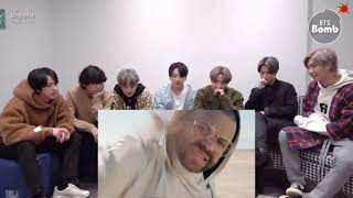 BTS reaction Nacho Yandel  bad bunny bailame❤️ [upl. by Eisso]