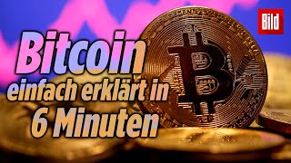 Bitcoin amp Blockchain So funktioniert die Kryptowährung einfach erklärt [upl. by Gardy]