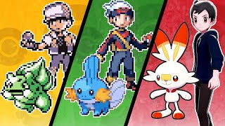 Best Starter Pokemon to Pick in Every Game [upl. by Abra]