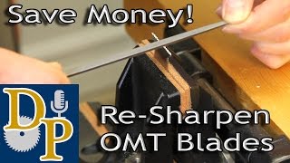 How to ReSharpen Oscillating Multi Tool Blades [upl. by Sarah695]