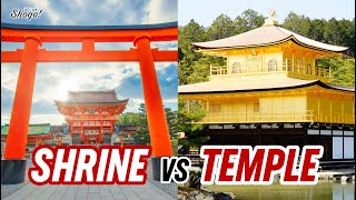 The 5 Surprising Differences between Shrines amp Temples [upl. by Thornton]