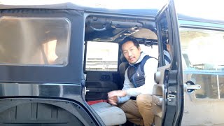 Jeep Wrangler Jk Rear Seat Removal  Hack [upl. by Leopoldine]