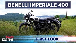 Benelli Imperiale 400  First Look  Exhaust Note  Better than RE Classic 350  Times Drive [upl. by Hiett686]