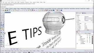 Rhino 3D Tutorial  Using isocurves and edges for modeling [upl. by Joeann]