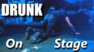 Drunk On Stage┃RockStar FAIL [upl. by Widera]