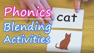 Blending Activities  Phonics [upl. by Aissak]