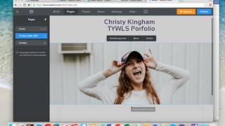 How to Create a Portfolio on Weebly [upl. by Marysa]