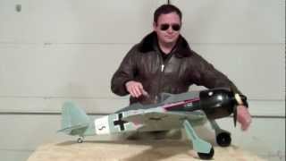 FMS FW190 Focke Wulf flight review [upl. by Terri]