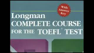 AUDIO LISTENING TOEFL LONGMAN COMPLETE TEST [upl. by Atinot116]