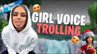 GIRL VOICE TROLLING THIRSTY KIDS 🤤 [upl. by Sinnod]