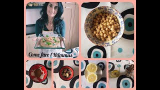 HUMMUS di ceci  Ricetta Facile e Veloce [upl. by Nich]