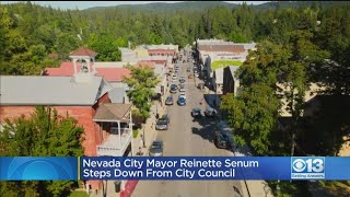 Nevada City Mayor Reinette Senum Steps Down From City Council [upl. by Yolanthe]