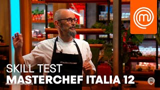 Chef Enrico Crippa corre tra i banchi della Masterclass  MasterChef Italia 12 [upl. by Tippets]