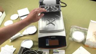 Moisture Analyzer overview Sartorius MA160 Moisture Balance [upl. by Nehr610]