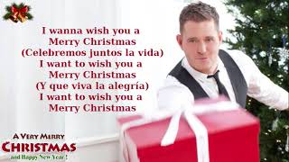 Michael Bublé  Thalia  Mis Deseos  Feliz Navidad  Lyrics Meaning [upl. by Sualkin203]