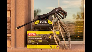 Ryobi 1600 PSI Pressure Washer [upl. by Karilynn]