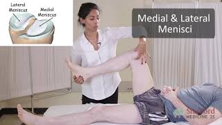 The Exam for Knee Pain  Stanford Medicine 25 [upl. by Valtin921]