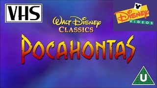 Opening to Pocahontas UK VHS 1996 [upl. by Deery834]