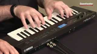 Yamaha Reface DX Synthesizer Demo by Sweetwater [upl. by Eleets]