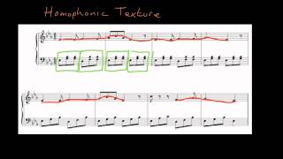 Homophonic texture example [upl. by Aihsekyw181]