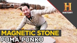 Magnetic Mystery in Puma Punku Stone  In Search of Aliens [upl. by Marja800]