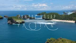 RAJA AMPAT PACITAN  PANTAI KASAP DRONE VIEW [upl. by Eanyl462]