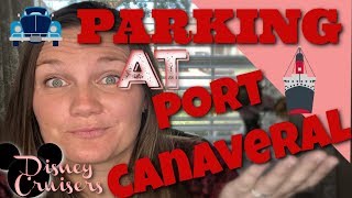 Parking at Port Canaveral for Your CRUISE [upl. by Maris]