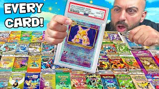 I GRADED EVERY POKEMON CARD [upl. by Gualtiero]