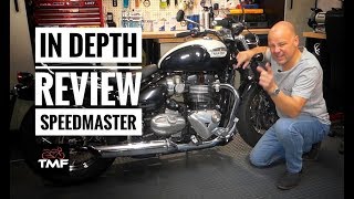 2018 Triumph Speedmaster in depth review [upl. by Sissel]