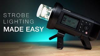 Strobe Lighting Made Easy Tutorial Godox Lighting [upl. by Mit]