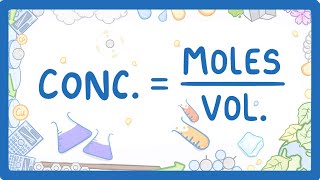 GCSE Chemistry  Moles Concentration amp Volume Calculations 29 [upl. by Assirak]