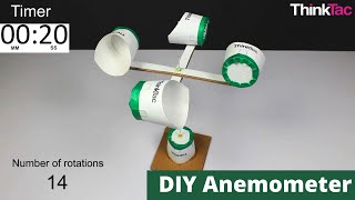 DIY Anemometer  ThinkTac [upl. by Jona]