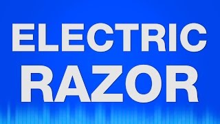 Electric Razor SOUND EFFECT  Electric Shaver Elektrischer Rasierer SOUNDS SFX [upl. by Frerichs]